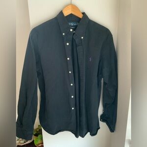 Polo by Ralph Lauren Men's Black Shirt Classic Fit